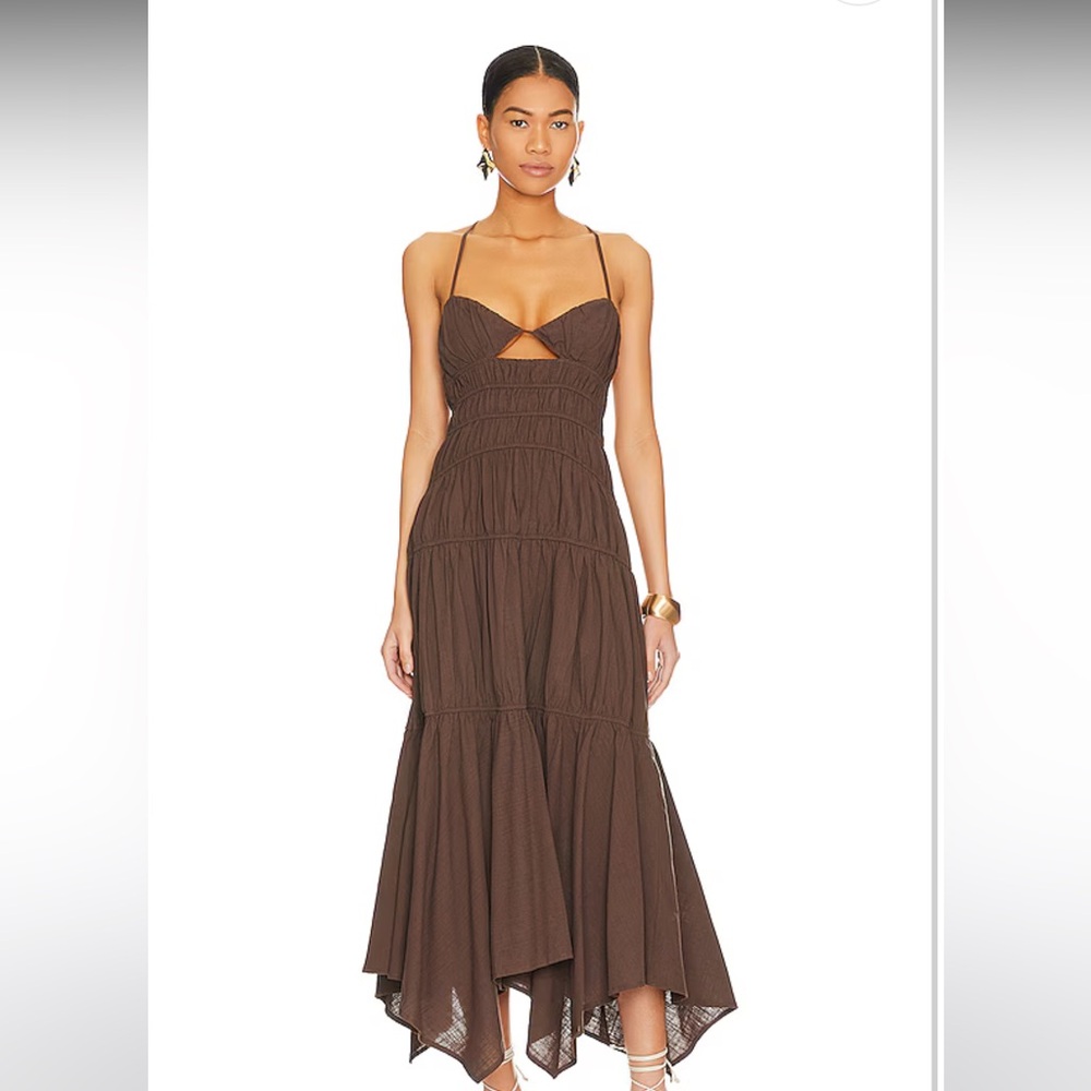 Tahlia Dress in Chocolate